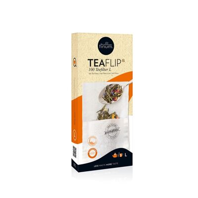 100 TEA FILTERS, size L (12 boxes/display tray)