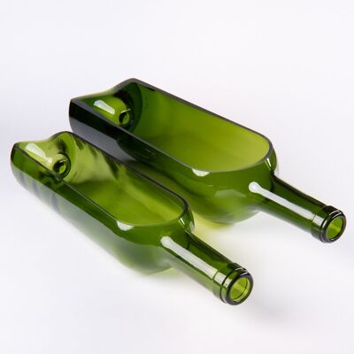 HALF not so;) FLAT Green Bottle
