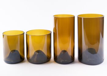 VERRES Culotées Longs Bruns 2