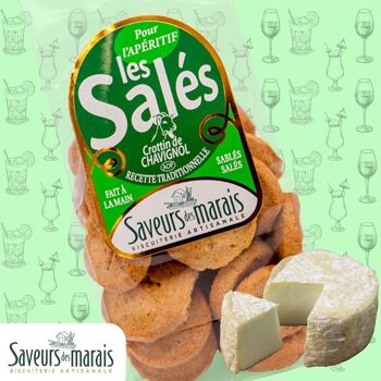 Sablés Salés au Crottin de Chavignol : Craquez pour nos Biscuits Apéritifs Gourmands 1