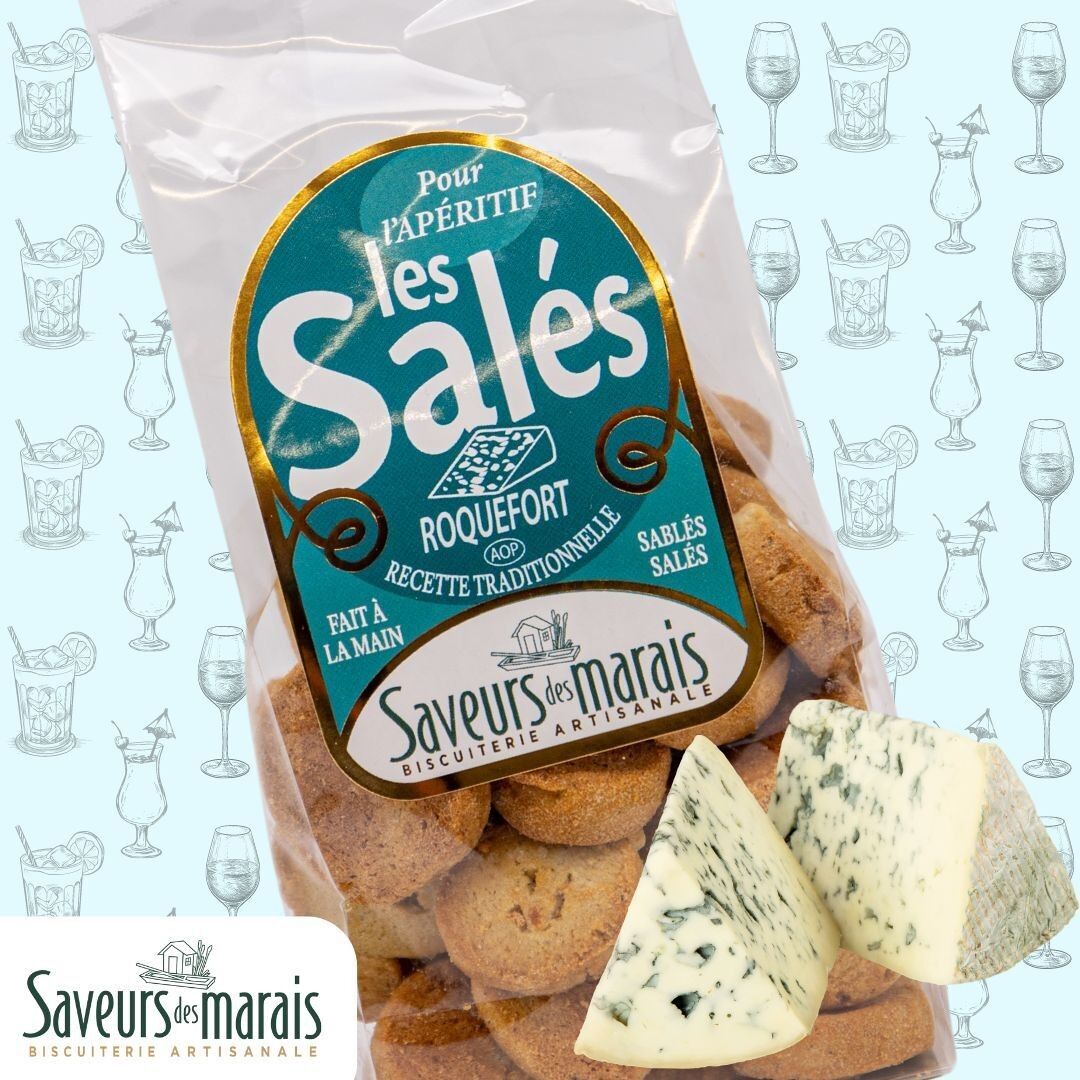 Savory Shortbread with Roquefort: Fall for our Gourmet Aperitif Biscuits