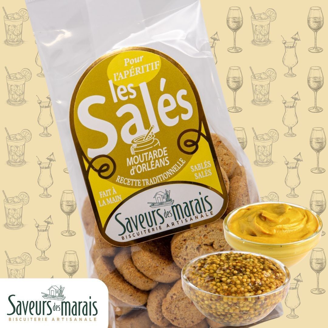 Frollini Salati con Senape d'Orléans: innamoratevi dei nostri Biscotti da Aperitivo Gourmet