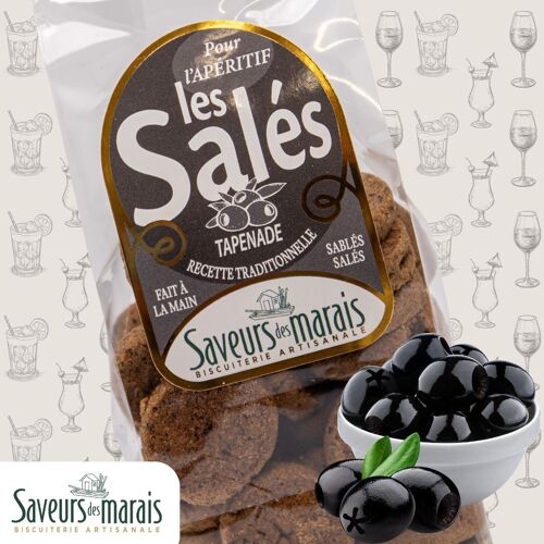 Sablés Salés à la Tapenade : Craquez pour nos Biscuits Apéritifs Gourmands