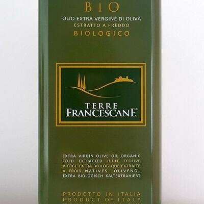 Terre Francescane EVOO Biologico 100% Italiano 5L