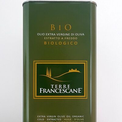 Terre Francescane EVOO Biologico 100% Italiano 5L