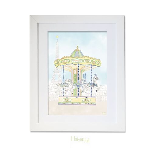 The Carousel of the Trocadero for boys