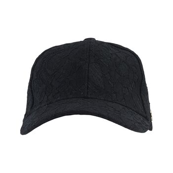 Casquette de baseball pour femme avec un motif floral 1