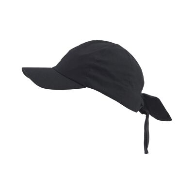 Cap für Damen - größenverstellbar - schwarze Baseball-Cap