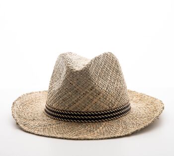 Chapeau de paille élégant pour hommes 4