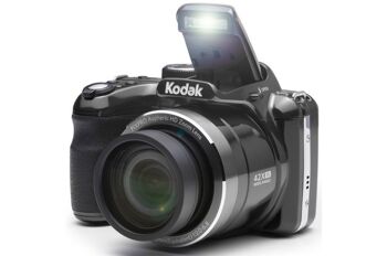 KODAK Pixpro AZ422 - Appareil Photo Bridge Numérique 20 Mpixels, Zoom Optique 42X, Grand angle 24 mm, Video HD 720p, Stabilisateur Optique de l’image, Flash Intégré, Ecran LCD 3, Batterie Li-ion LB-060 - Noir 3