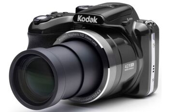 KODAK Pixpro AZ422 - Appareil Photo Bridge Numérique 20 Mpixels, Zoom Optique 42X, Grand angle 24 mm, Video HD 720p, Stabilisateur Optique de l’image, Flash Intégré, Ecran LCD 3, Batterie Li-ion LB-060 - Noir 4