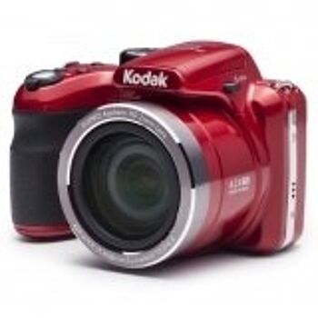 KODAK Pixpro AZ421 - Appareil Photo Bridge Numérique, Zoom optique 42X, Grand angle de 24 mm,  16 Mpixels, LCD 3, Vidéo HD 720p, OIS, Batterie Li-ion  - Rouge 1