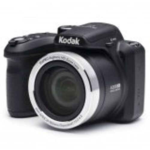 KODAK Pixpro AZ401 - Appareil Photo Bridge Numérique 16 Mpixels, Enregistrement vidéo, Grand angle 24 mm, Ecran LCD 7,6 cm, Panorama 180° - Noir