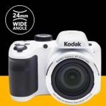 KODAK Pixpro AZ401 - Appareil Photo Bridge Numérique 16 Mpixels, Enregistrement vidéo, Grand angle 24 mm, Ecran LCD 7,6 cm, Panorama 180° - Blanc 5