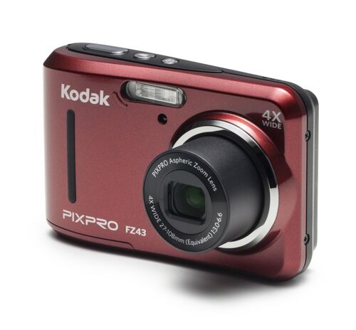 KODAK Pixpro - FZ43 - Appareil Photo Numérique 
Compact 16.44 Mégapixels - Rouge