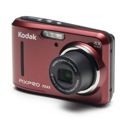 KODAK Pixpro - FZ43 - Appareil Photo Numérique 
Compact 16.44 Mégapixels - Rouge