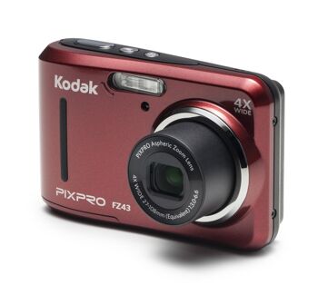 KODAK Pixpro - FZ43 - Appareil Photo Numérique 
Compact 16.44 Mégapixels - Rouge 1