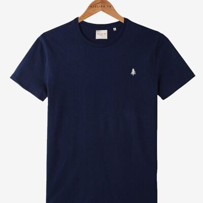 Marineblaues T-Shirt von Yvon