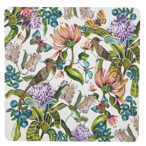 Trivet 21x21 cm Springtime offwhite