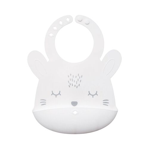 TINY TWINKLE  - Bavaglino in silicone White Bunny