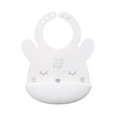 TINY TWINKLE  - Bavaglino in silicone White Bunny