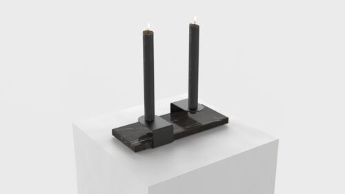 Candle Stand : black - nero