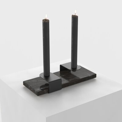 Candle Stand : black - nero