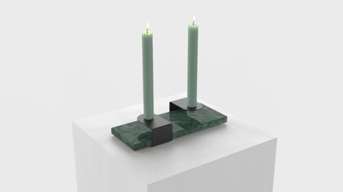 Candle Stand : black - verde