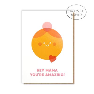 Amazing Mama Card