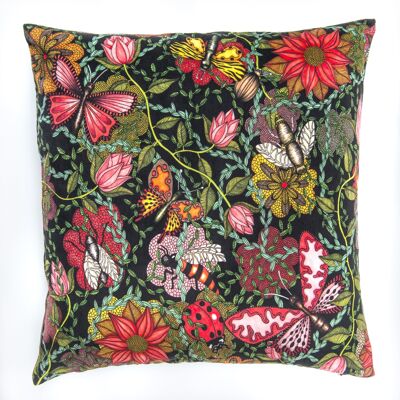 Cushion cover 50x50 cm velvet Ladybugs