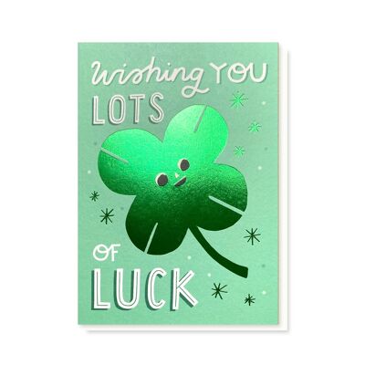 SAMPLE  Lots of Luck Card