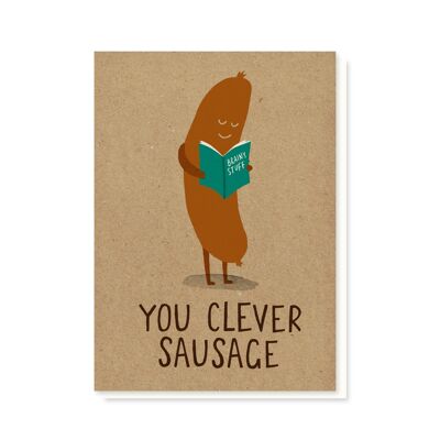Clever Sausage Card