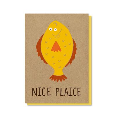 Nice Plaice Card