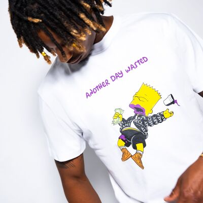 Lean bart t-shirt (white)