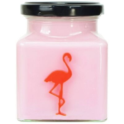 Bougie Classique Flamant Rose Vanille & Ylang Ylang