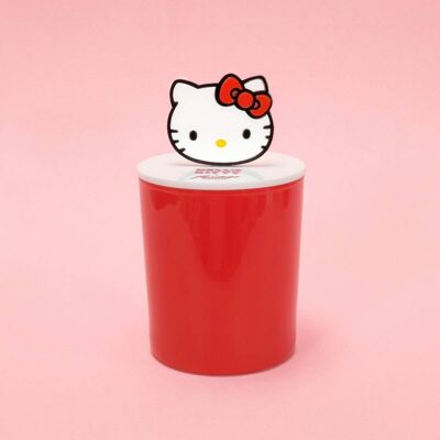 Hello Kitty x Flamingo Kerzen Sugar Berry Red Acryl Symbol