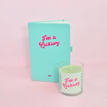 I'm a Luxury Candle & Notebook Combo 1