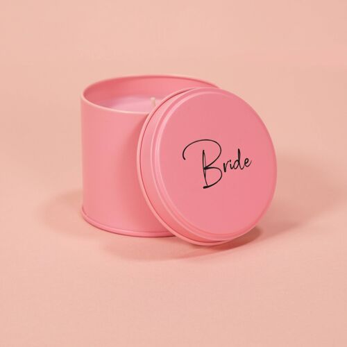 Vanilla & Ylang Ylang Bride Pink Tin Candle