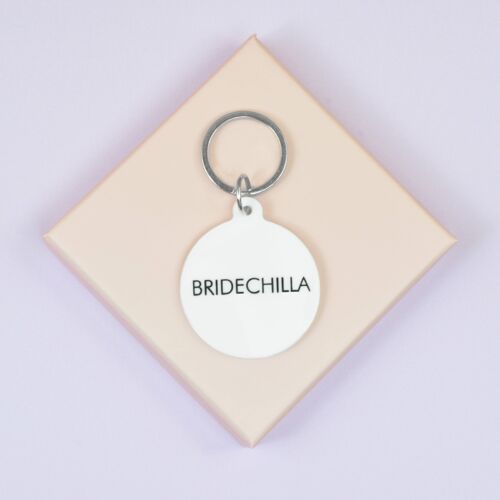 Bridechilla Keytag