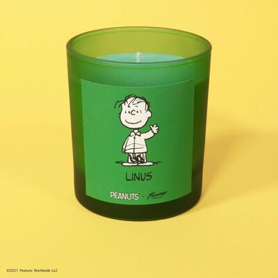 Peanuts x Flamingo Candles Mangue & Dragonfruit Linus Frosted