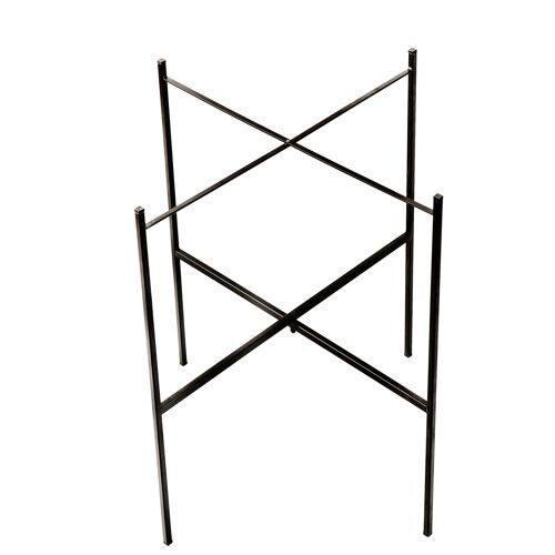 Tray table stand 46 cm black