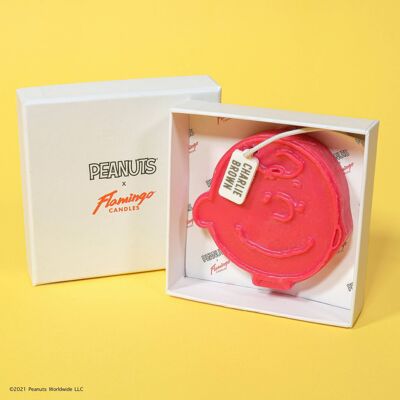 Peanuts x Flamingo Bougies Popcorn Rouge Parfum Charlie Brown