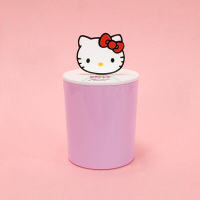 Velas de Hello Kitty x Flamingo Apple Pie icono de acrílico rosa