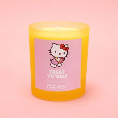 Bougies Hello Kitty x Flamingo Cherry Cola Treat Yo'Self