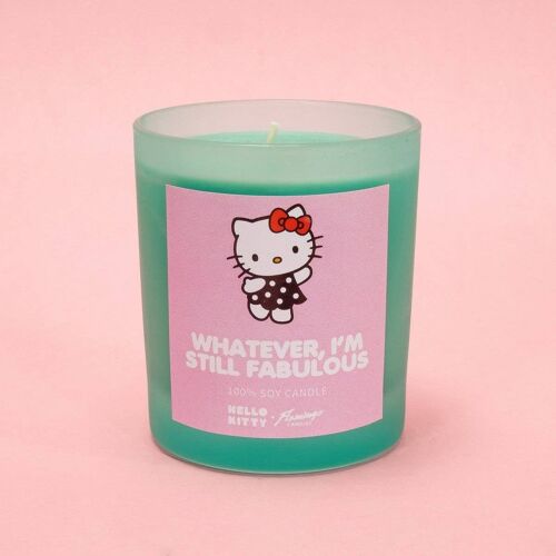 Hello Kitty x Flamingo Candles Coconut Rose Fabulous Candle