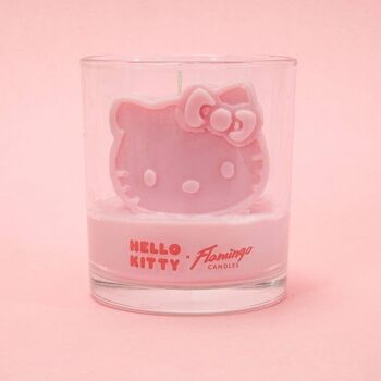 Hello Kitty x Flamingo Bougies Pastèque Rose 3D Kitty Icône 1