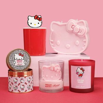 Hello Kitty x Flamingo Bougies Pastèque Rose 3D Kitty Icône 2