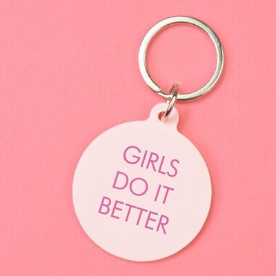 Mädchen machen es besser Schlüsselanhänger