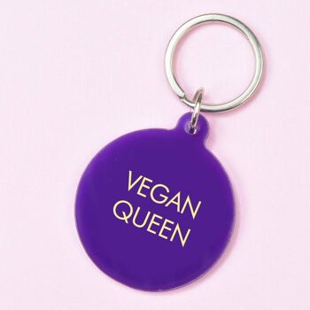 Porte-clés Vegan Queen