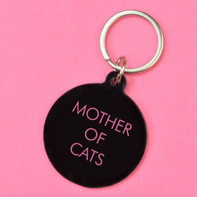 Porte-clés Mère des chats